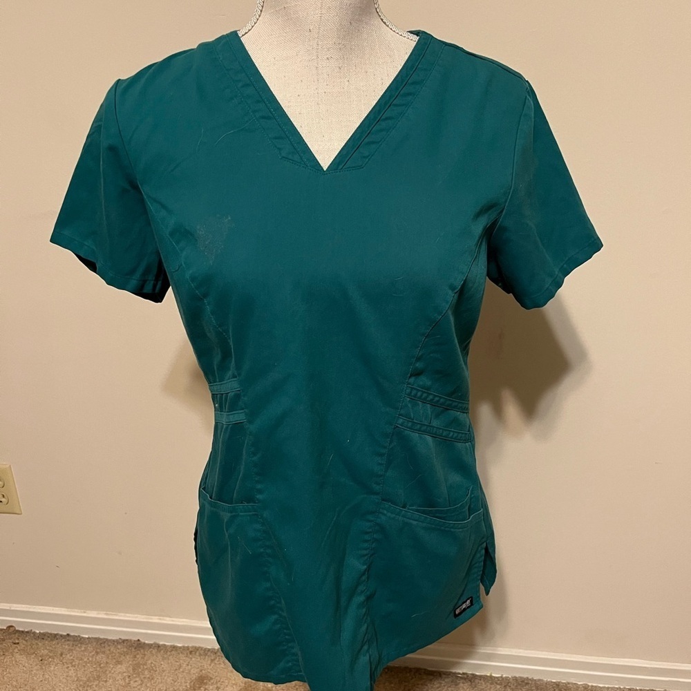 Greys anatomy green scrub too, small